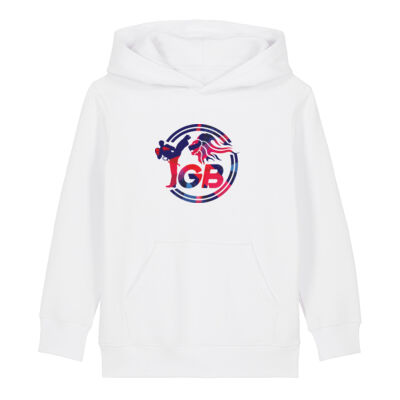 Kids Supporters Hoodie - White Thumbnail
